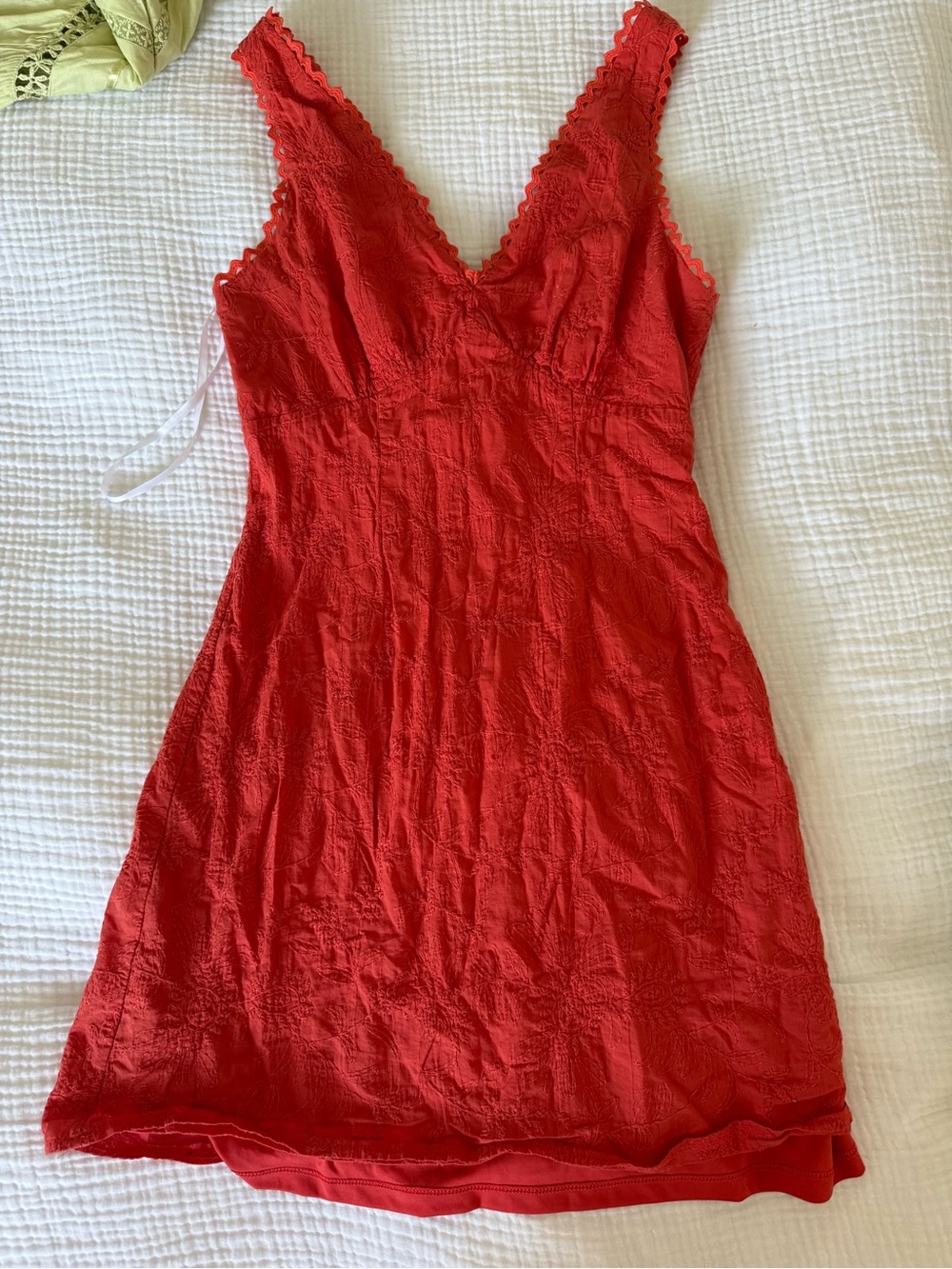 Red Slip Dress